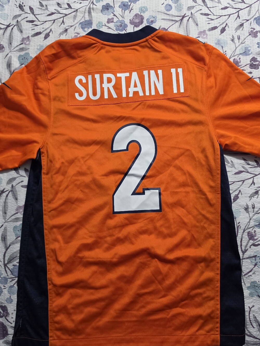 NIKE PATRICK SURTAIN Denver Broncos AUTHENTIC #2 Jersey, NEW, $130